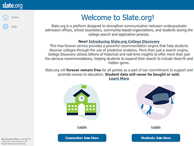 Slate.org Screenshot